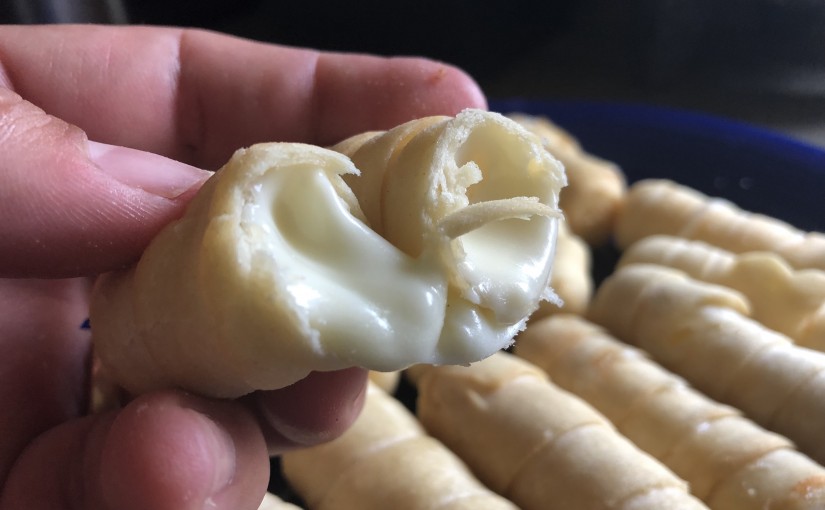 Tequeños or Mozzarella Cheese Sticks